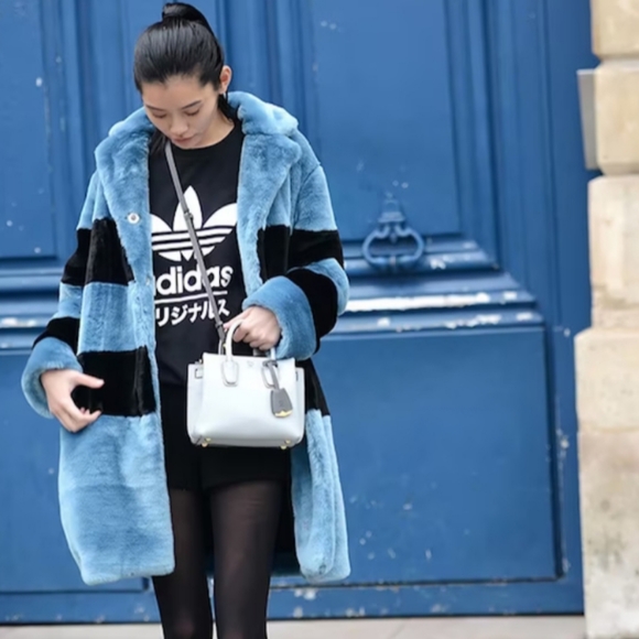 Marc Jacobs Airglow Faux Fur Coat 